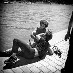 Paris - Paris Plage - Quai de la Seine 02-08-2015 #09