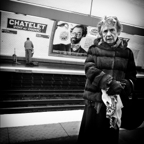 Paris - Châtelet subway station 31-01-2014 #02